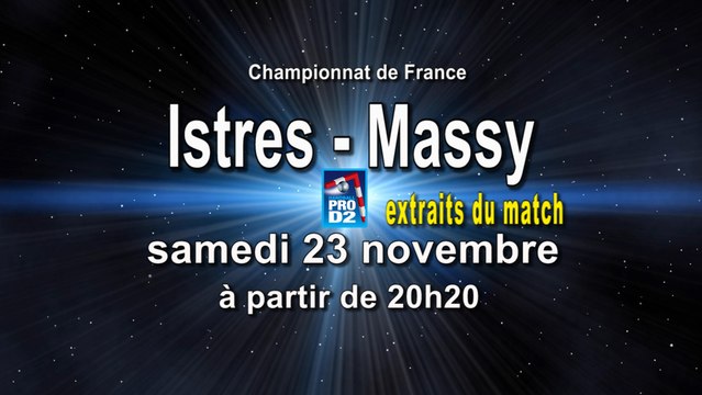 Extraits-Istres Provence / Massy Essonne - handball ProD2