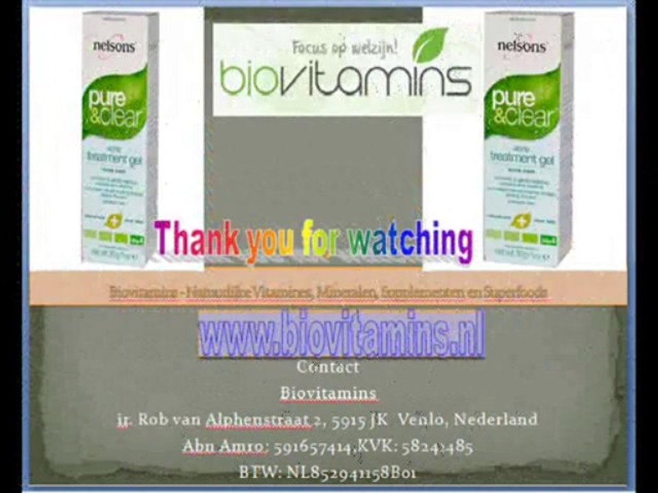 Healthy vitamins and supplements