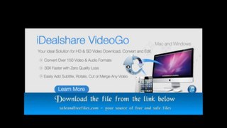 IDealshare VideoGo 4.1.21 Full Download with Crack For Windows and MAC