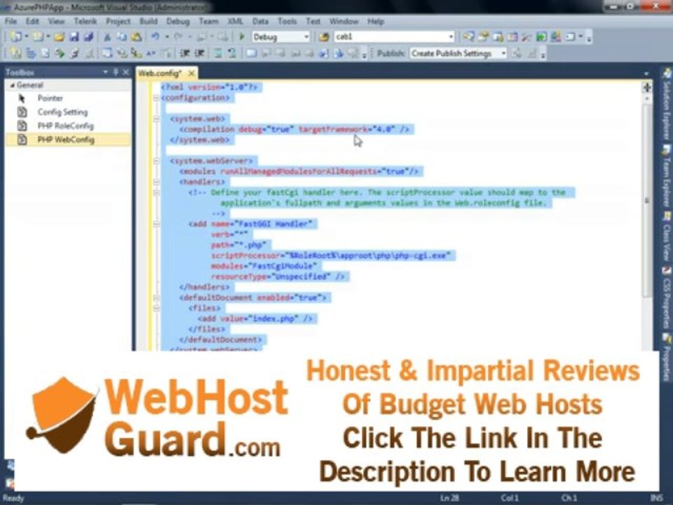 Hosting PHP Applications in Windows Azure - Hospedando Aplicações PHP no Windows Azure