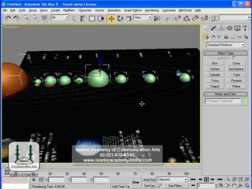 3D Studio Max Training in Urdu  Material and Maps part 38