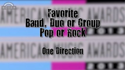 American Music Awards 2013 -- Winners -- One Direction, Taylor Swift & Rihanna Win Big