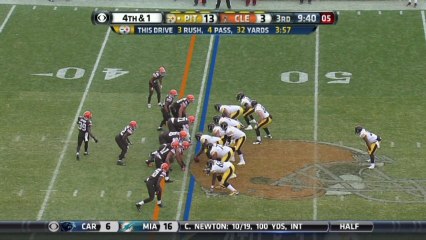 Browns defense, 4th down failed