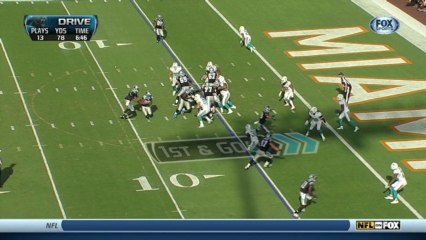 QB Newton, 5-yd, run, TD