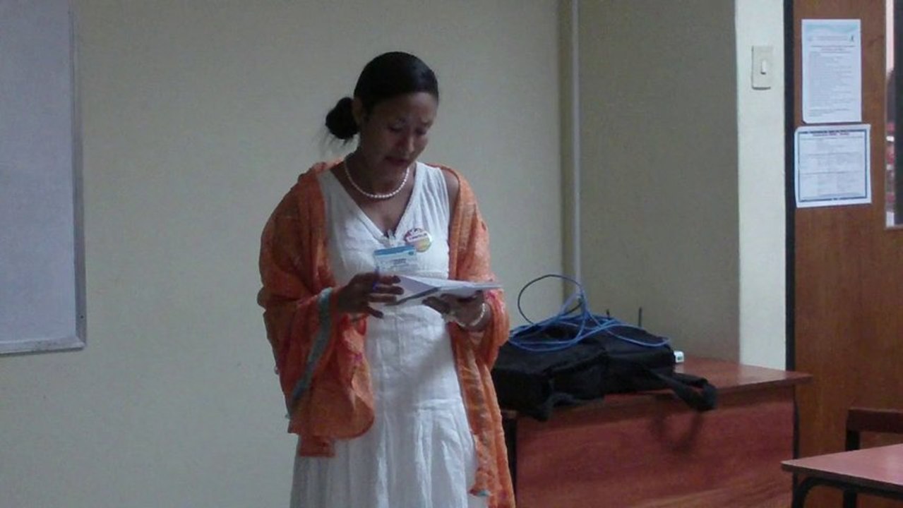 Ponencia de la Dra. Hodra Bolívar - Relatora de la Primera Jornada de Experiencias de aprendizaje mediadas por las TIC en la Universidad Panamericana del Puerto, UNIPAP en Puerto Cabello, Venezuela.