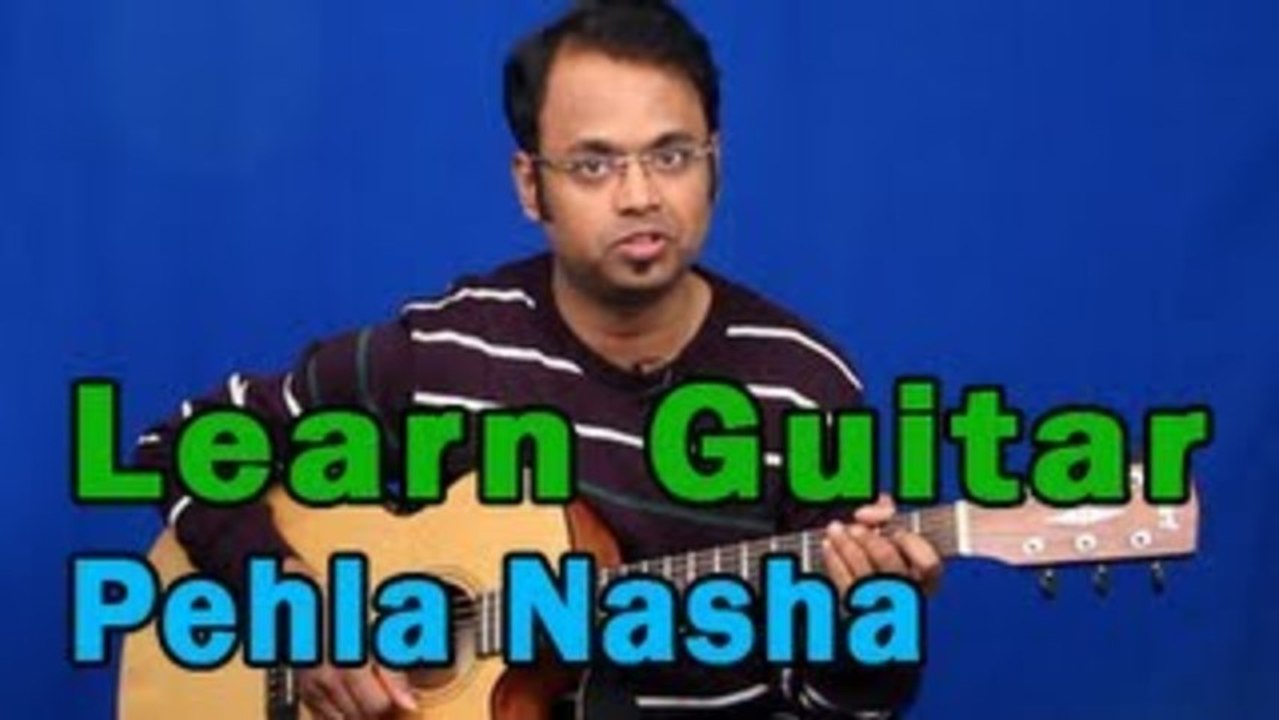 Pehla Nasha Guitar Lesson - Jo Jeeta Wohi Sikandar - Aamir Khan, Ayesha Jhulka