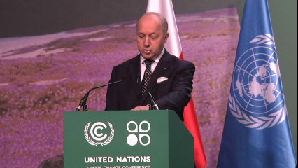 Discours de Laurent Fabius à la COP 19 - Varsovie (22/11/13)