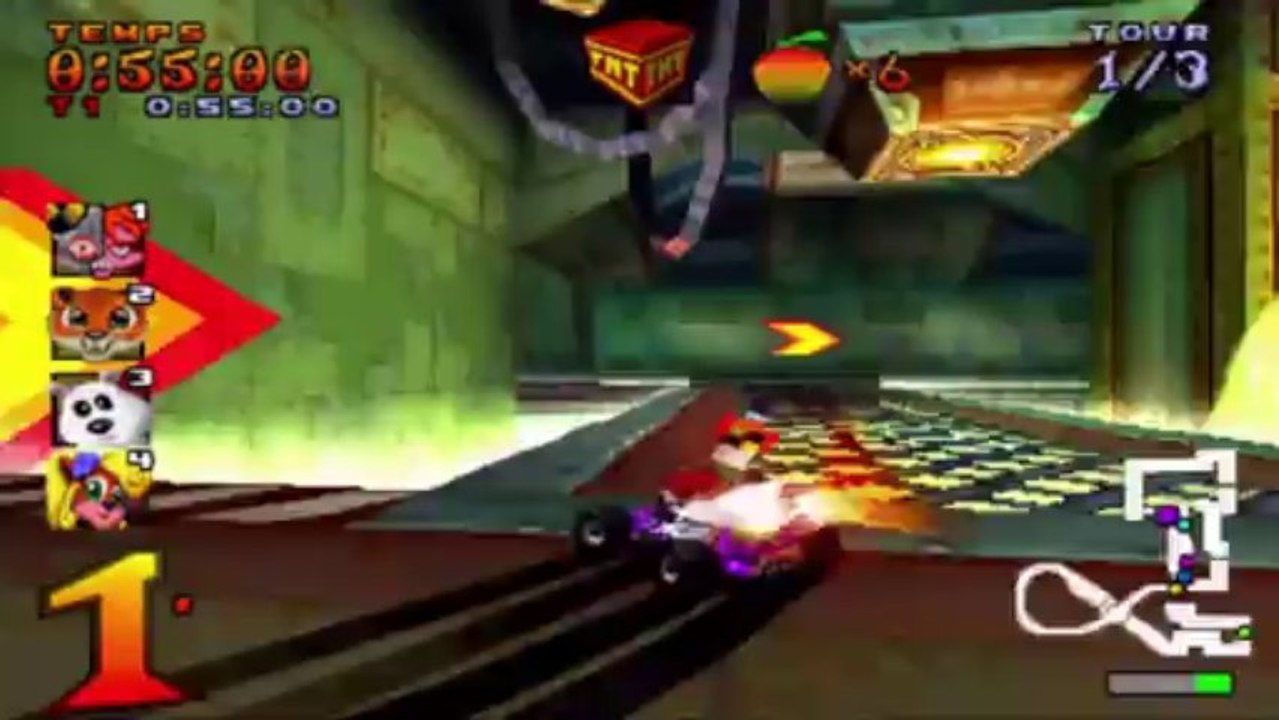 Crash Team Racing - Aventure - Ville Citadelle : Labo N. Gin