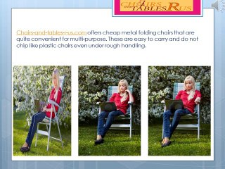 Metal Folding Chair - Good For Your Needs Video