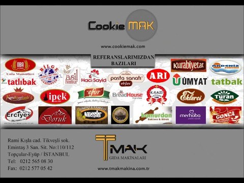 TMAK MAKINA - Kuru Pasta ve Kurabiye Makineleri , Beze Dökerken