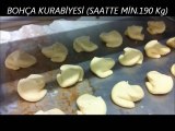 TMAK MAKINA - Kuru Pasta ve Kurabiye Makinaları - Bohça Kurabiye Dökerken