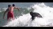 Wave surfing in Brazil | slowmotion