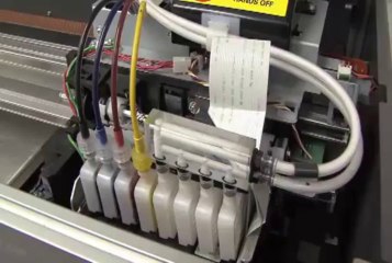 DTG Printer Training - Head Cleanings on M2 T Shirt Printing Machine