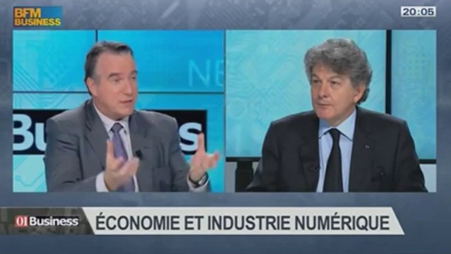 Thierry Breton parle du nouveau plan triennal d’Atos – BFM Business 23 novembre 2013