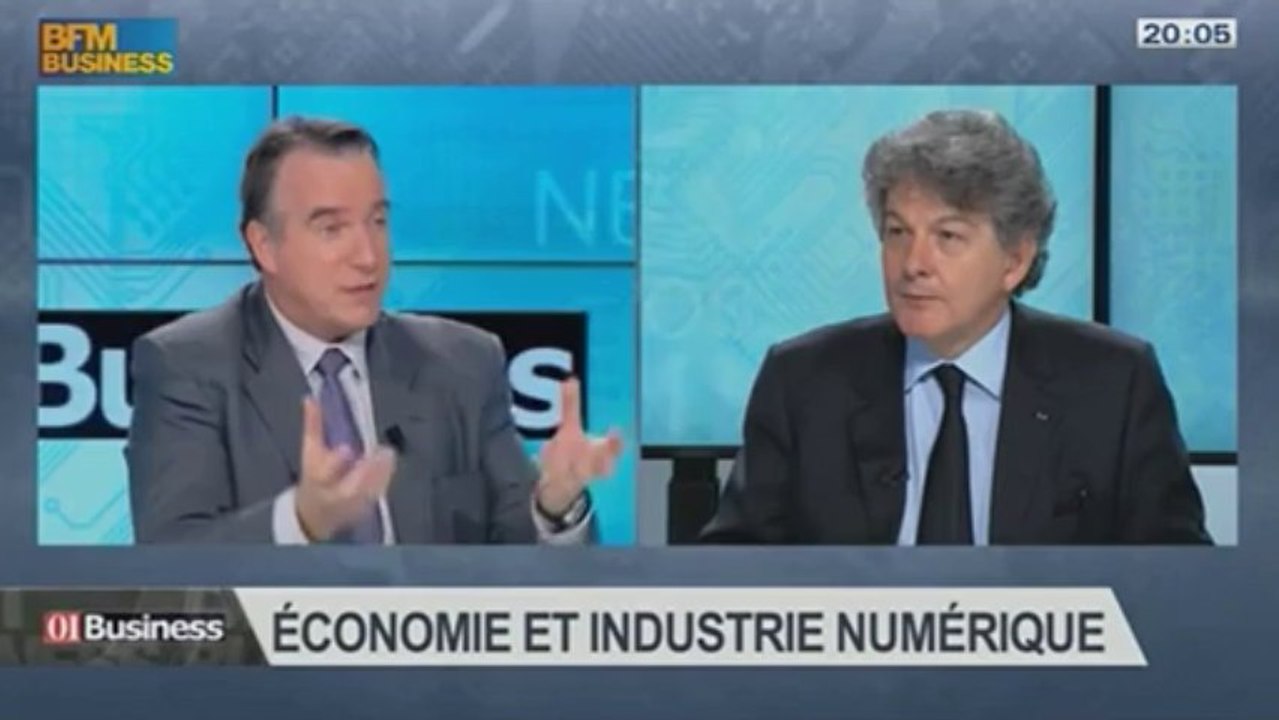 Thierry Breton parle du nouveau plan triennal d’Atos – BFM Business 23 novembre 2013