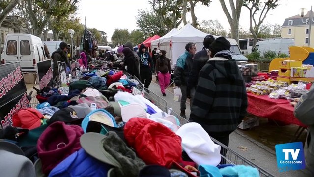 la foire de la Sainte Catherine, une tradition qui perdure à Carcassonne pour le 25 novembre.