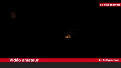 Le Rheu (35). De bien mystérieux point lumineux dans le ciel