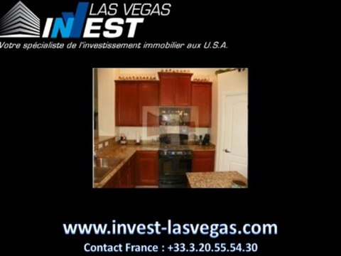 Investir à las vegas / villa à partir de 60 000€ Immobilier USA