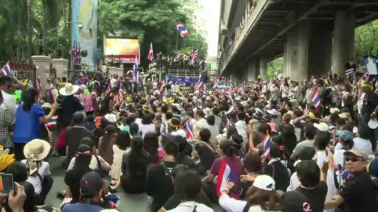 Protestwelle in Thailand gegen Regierung