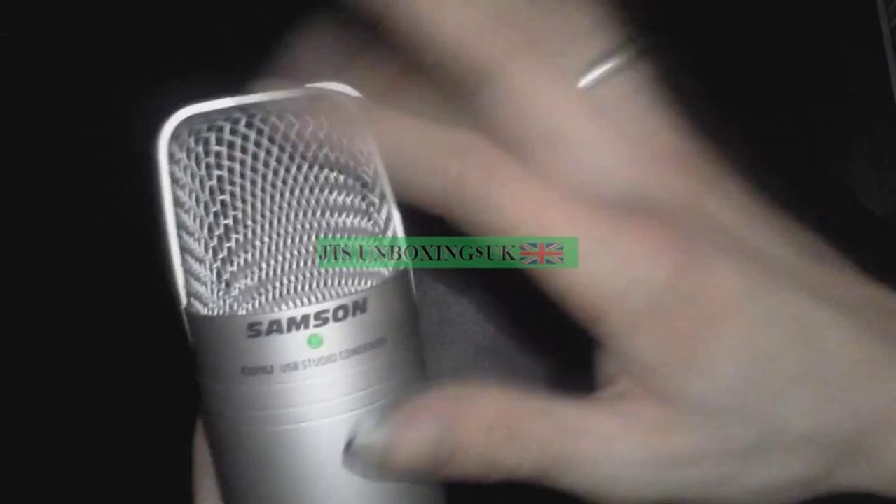 Samson CO1U - USB Studio Condenser Microphone (Unboxing)
