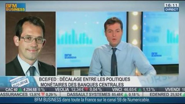 BCE/FED, décalage entre les politiques monétaires des banques centrales: Philippe Bodereau, dans Intégrale bourse - 25/11