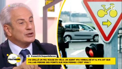 Brûler un feu rouge à  vélo, une attitude dangereuse qui peut coûter chère