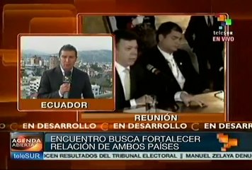 Download Video: Santos y Correa se reunirán para analizar relaciones binacionales