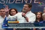 Hoy el pueblo hondureño escogió la paz: Juan Orlando Hernández