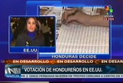 Hondureños votaron en EE.UU. para elegir presidente en su país