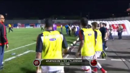 Flamengo tied with Paranaense