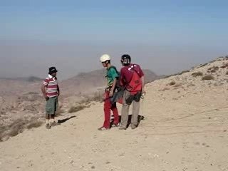 Baptême en parapente Petra (Jordanie)