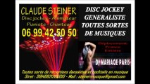 DJ POUR MARIAGE PARIS - 0699425050 - ANIMATION TOUTES RECEPTIONS