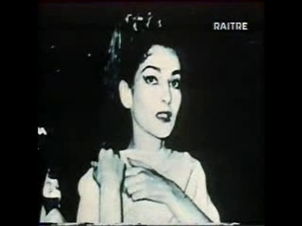 MARIA CALLAS interviste dopo NORMA