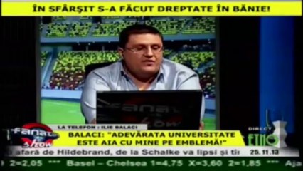 Ilie Balaci la FANATIK SHOW (25.11.2013)