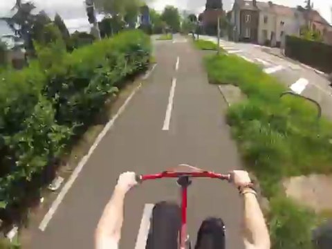 Wheeling sans roue avant sur 5 kilomètres