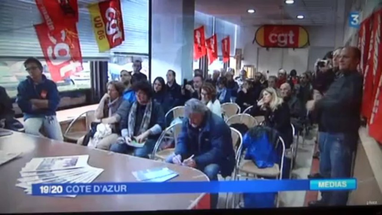 Marie-George Buffet à Nice-Matin 19.20 Fr3 le 22.11.2013