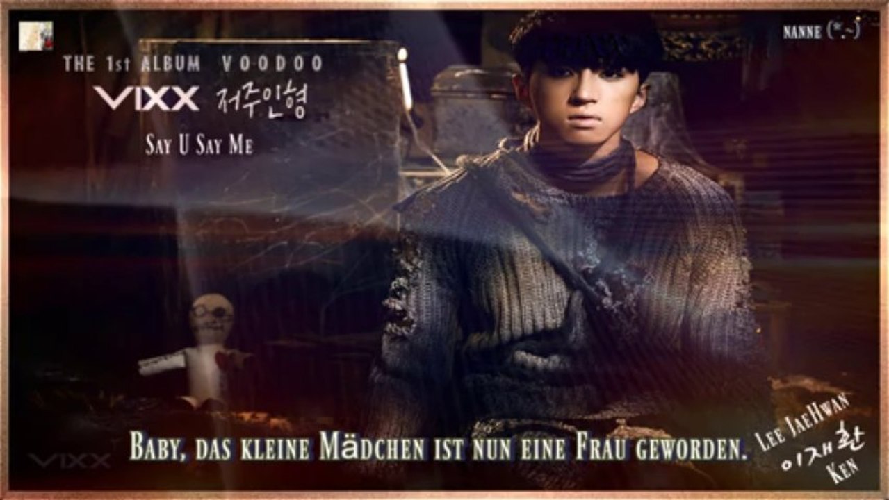 VIXX - Say U Say Me k-pop [german sub]