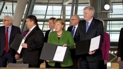 Alemania vuelve a tener una gran coalición de gobierno