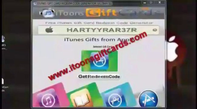 iTunes Gift Card Codes Generator 2013 Update Version
