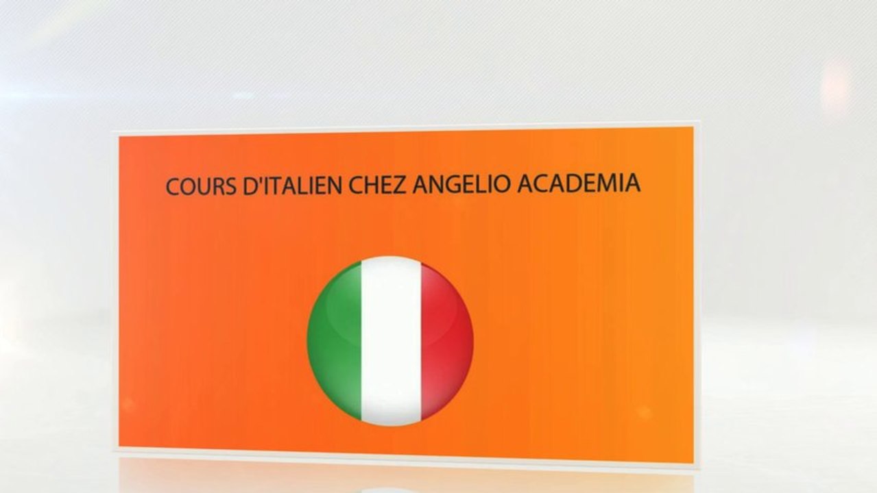 Cours d'italien à Paris - 1er Cours d'italien   Gratuit ! téléphone : 06 21 75 74 23