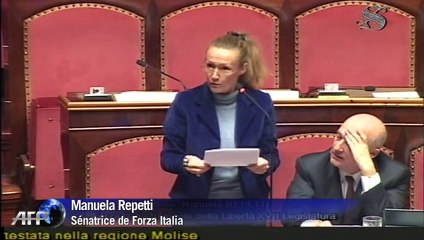 Suite du débat au parlement italien sur le sort de Berlusconi