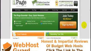 iPage Templates vs Weebly Templates - Differences?