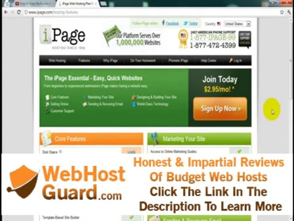 iPage Templates vs Weebly Templates - Differences?