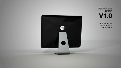 After Effects Website Template 4 in 1 - Modular Responsive Spin Transitions