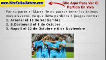 Arsenal vs Olympique de Marseille UEFA Champions League Jornada 5 Partido En Vivo Online Gratis