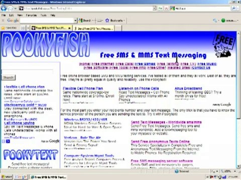 Put Free SMS Text Messaging app on your Website