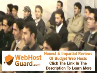 M Awais Javed & Mian Waqar Layaq hosting & criticizing - Funny (Sarhad University of Science & I.T)