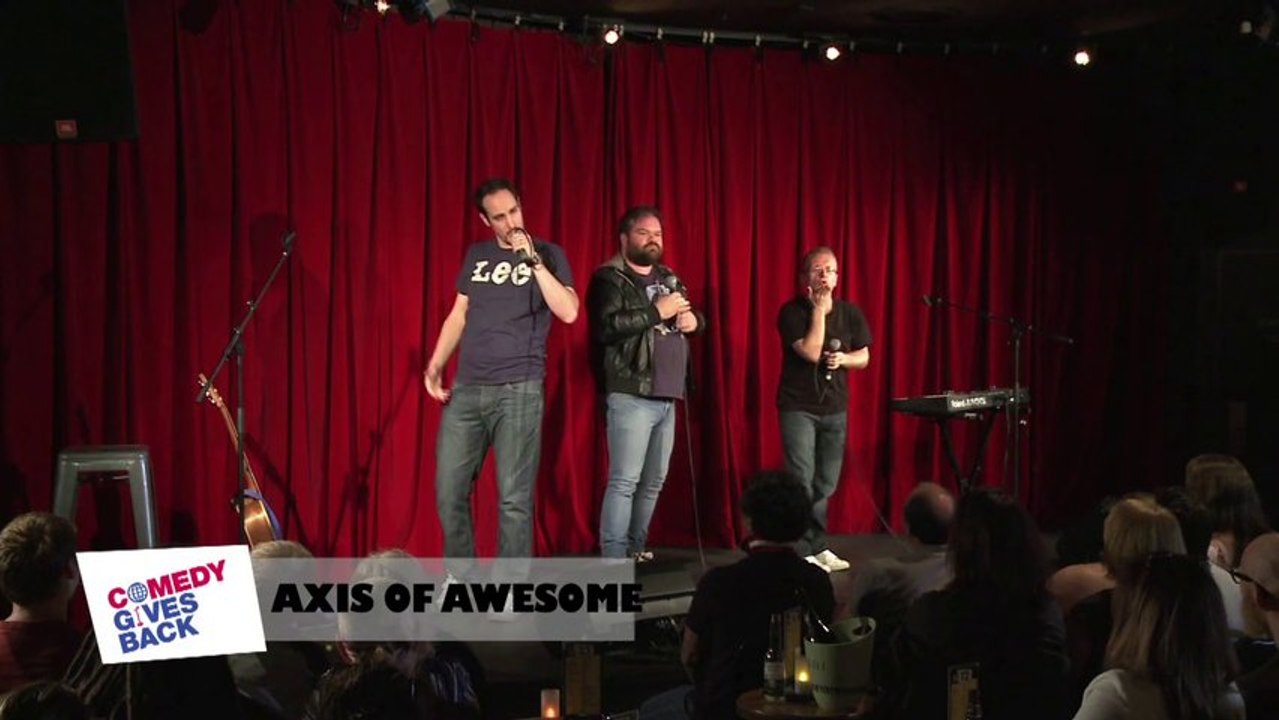 Jokes from Sydney: Axis Of Awesome is a MAN band