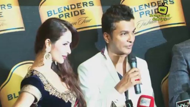 Dino Morea & Malaika Arora Khan on Ramp for Blenders Pride 2013