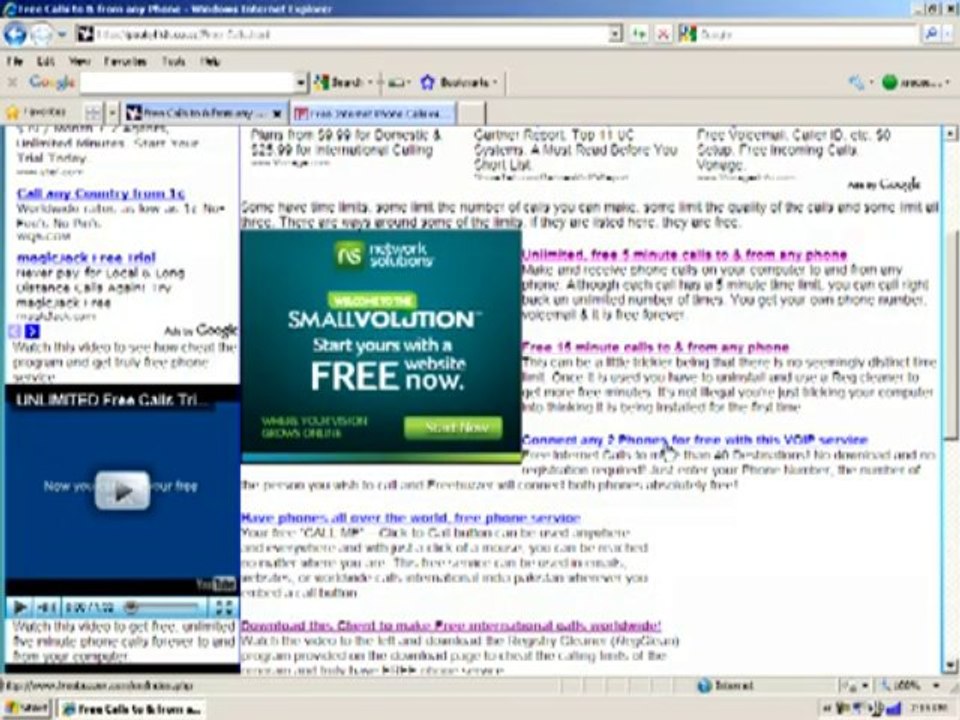 Connect any 2 phones for free to get free unlimited calling